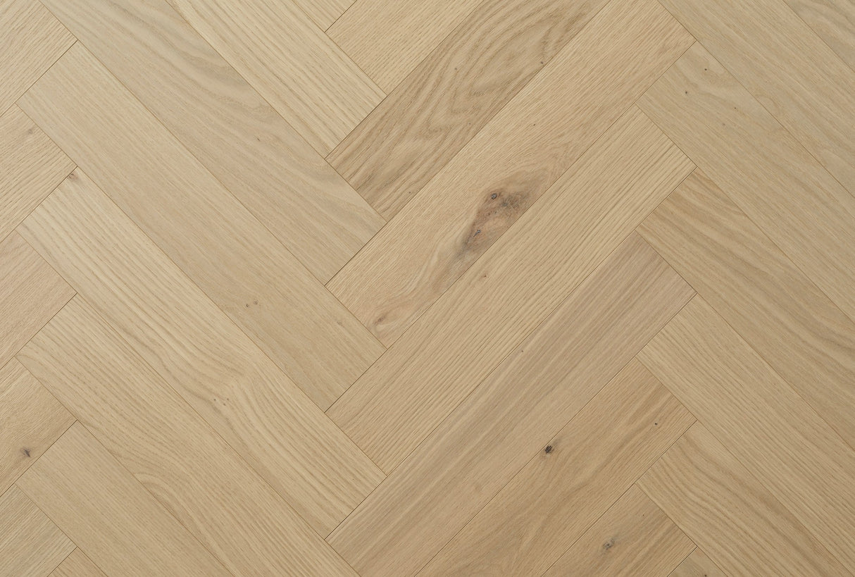 Moland Super Eg Herringbone - Brisbane White Oak