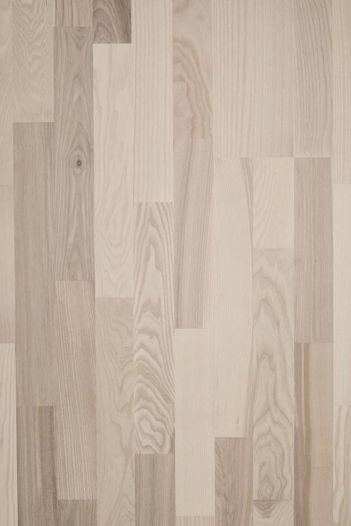 PARKET 3-STAV ASK ACCENT BØRSTET HVID