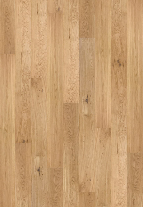 SLOTSPLANK EG ACCENT BØRSTET HVID