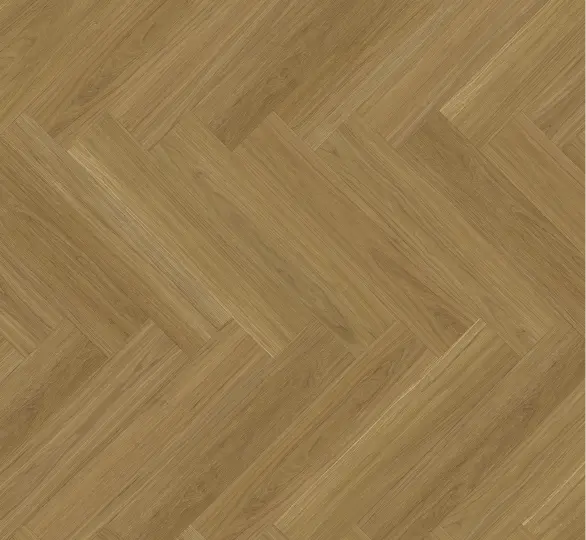 Parador Sildeben Trendtime 3 - Eg Oxford karamelbrun silkemat struktur