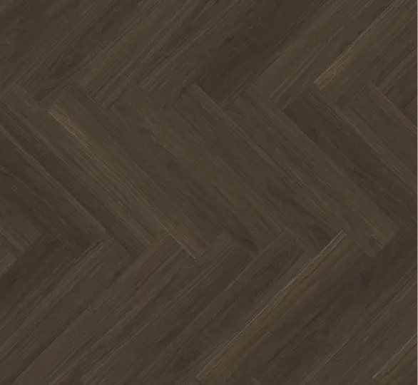 Parador Vinyl Trendtime 3 Sildeben - Eg Oxford mørkebrun silkemat struktur