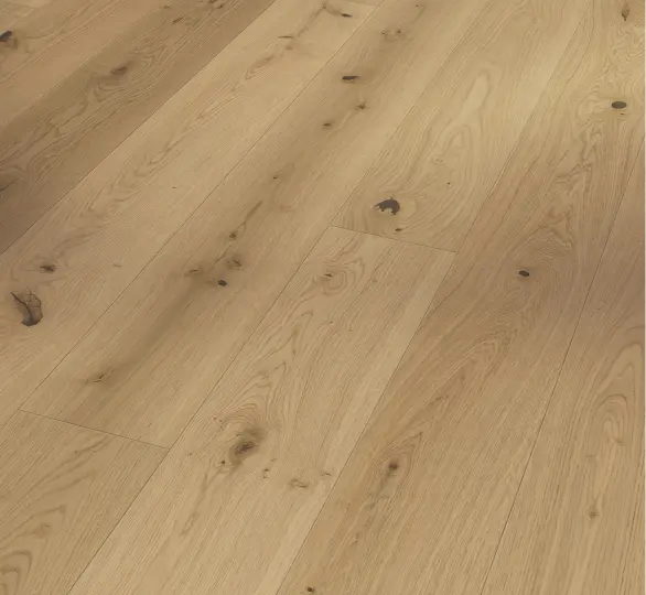 Parador Trægulv Trendtime 4 - Eg Lugana let hvidtet planke hvid mat lak