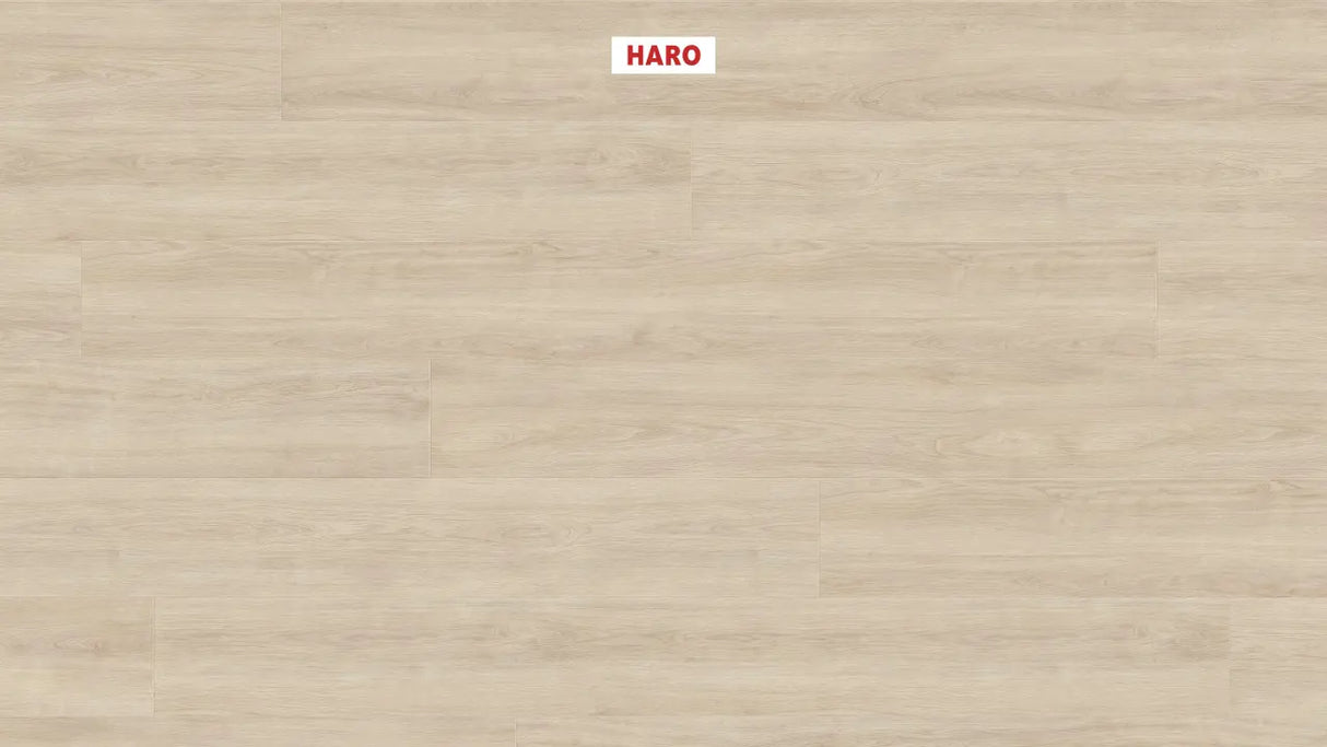 Haro laminatgulv Aqua Korte planker - Eg Eleganza cremehvid