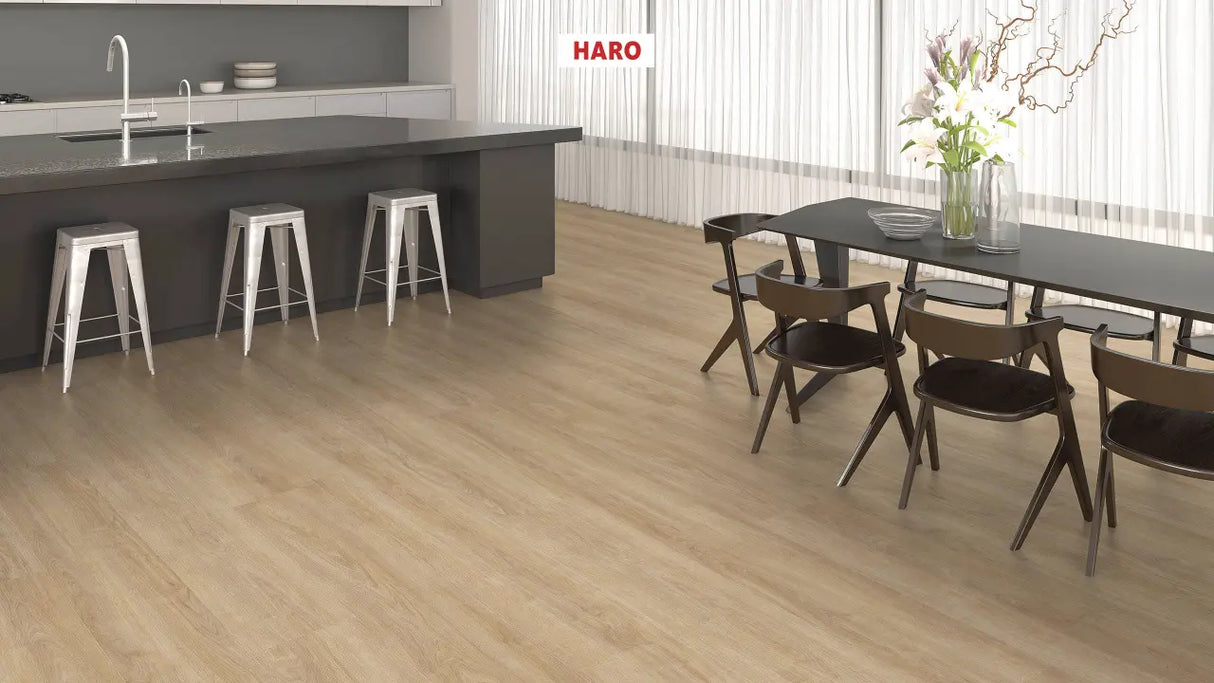 Haro laminatgulv, Gran Via Tritty 200 Aqua - Eg Eleganza, Puro