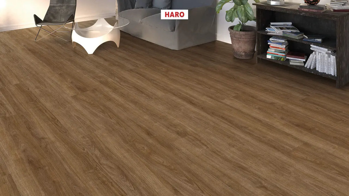 Haro laminatgulv, Gran Via Tritty 100 - Eg Eleganza, Røget