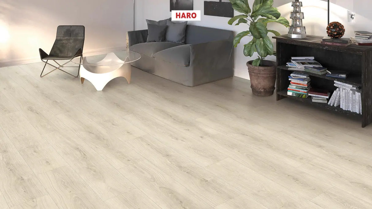 DISANO LifeAqua Plankegulv - Eg Sheffield cremehvid