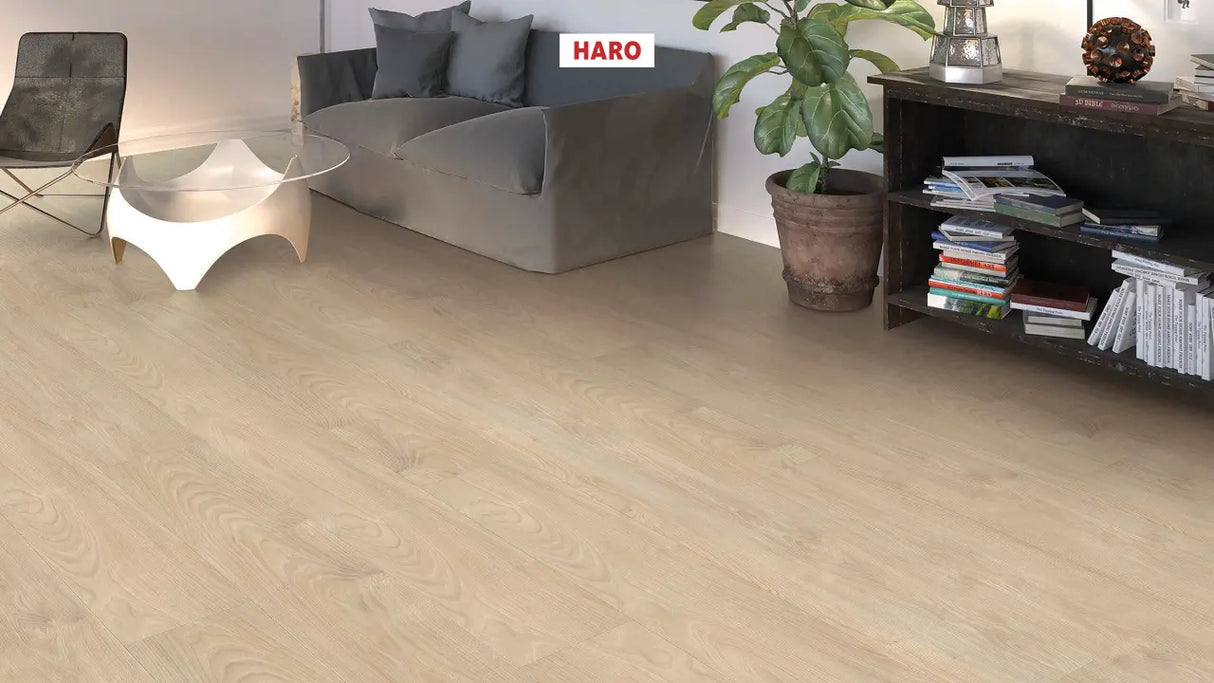 Haro laminatgulv, Gran Via Tritty 100 - Sølvløn Vario