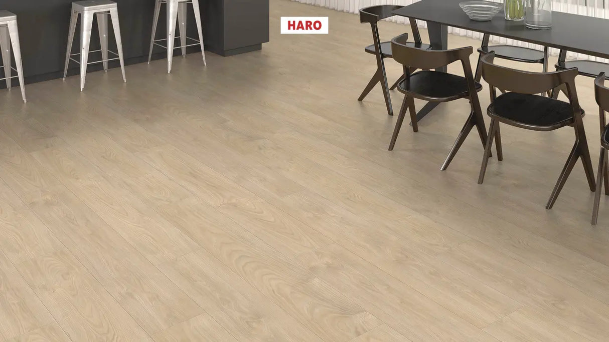 Haro laminatgulv Aqua Korte planker - Sølvløn Vario