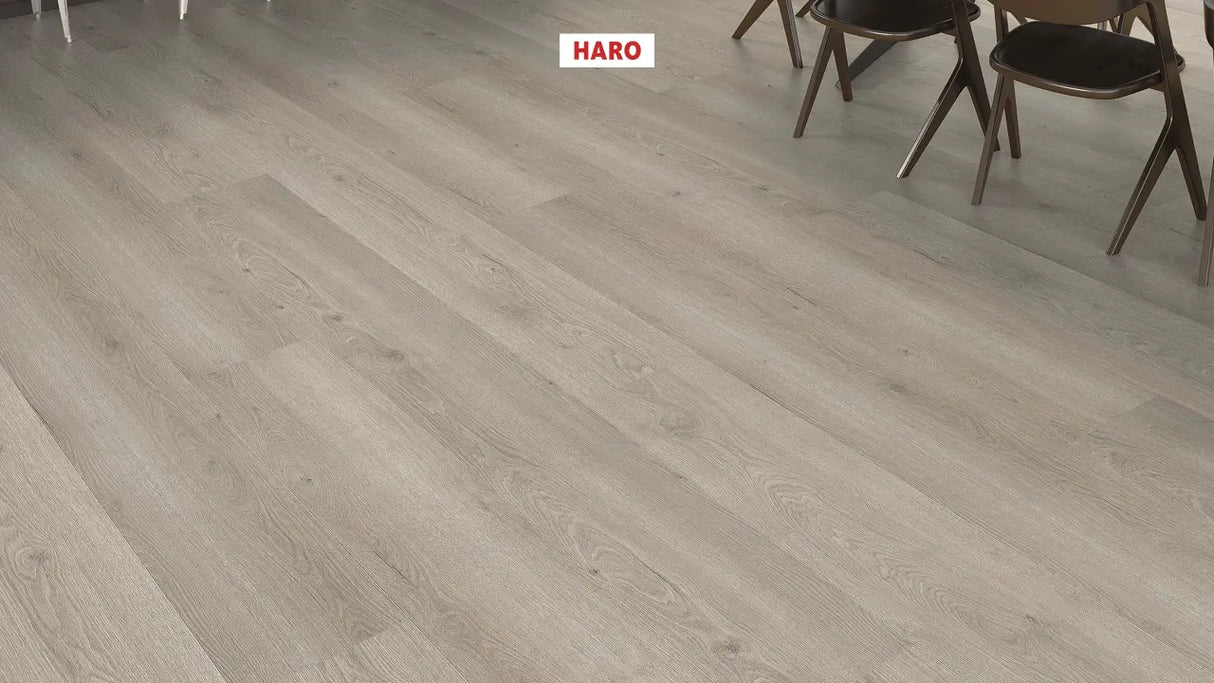 Haro laminatgulv, Grand Via Tritty 200 Aqua - Eg Flavia grå