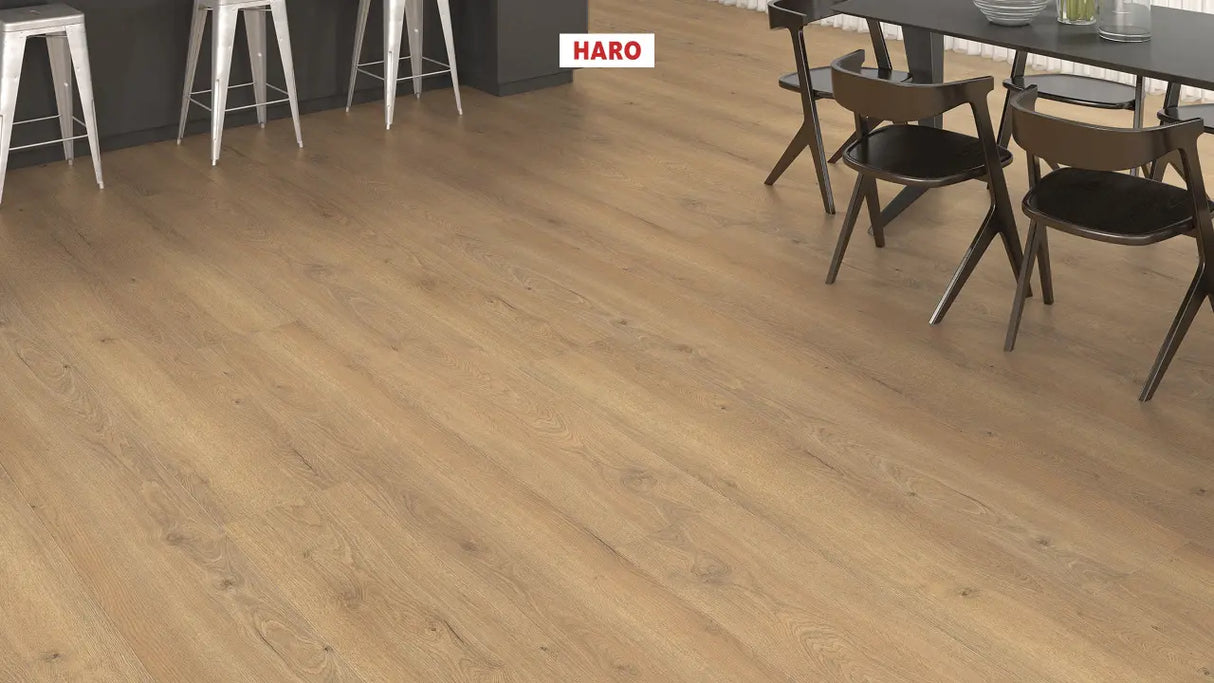 Haro laminatgulv, Grand Via Tritty 200 Aqua - Eg Flavia natur