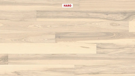 Haro plankegulv - Ask lyse hvid Universal børstet nD