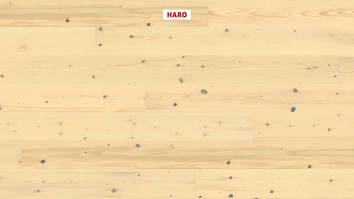 Haro plankegulv - Ædelgran lysehvid Universal børstet nD