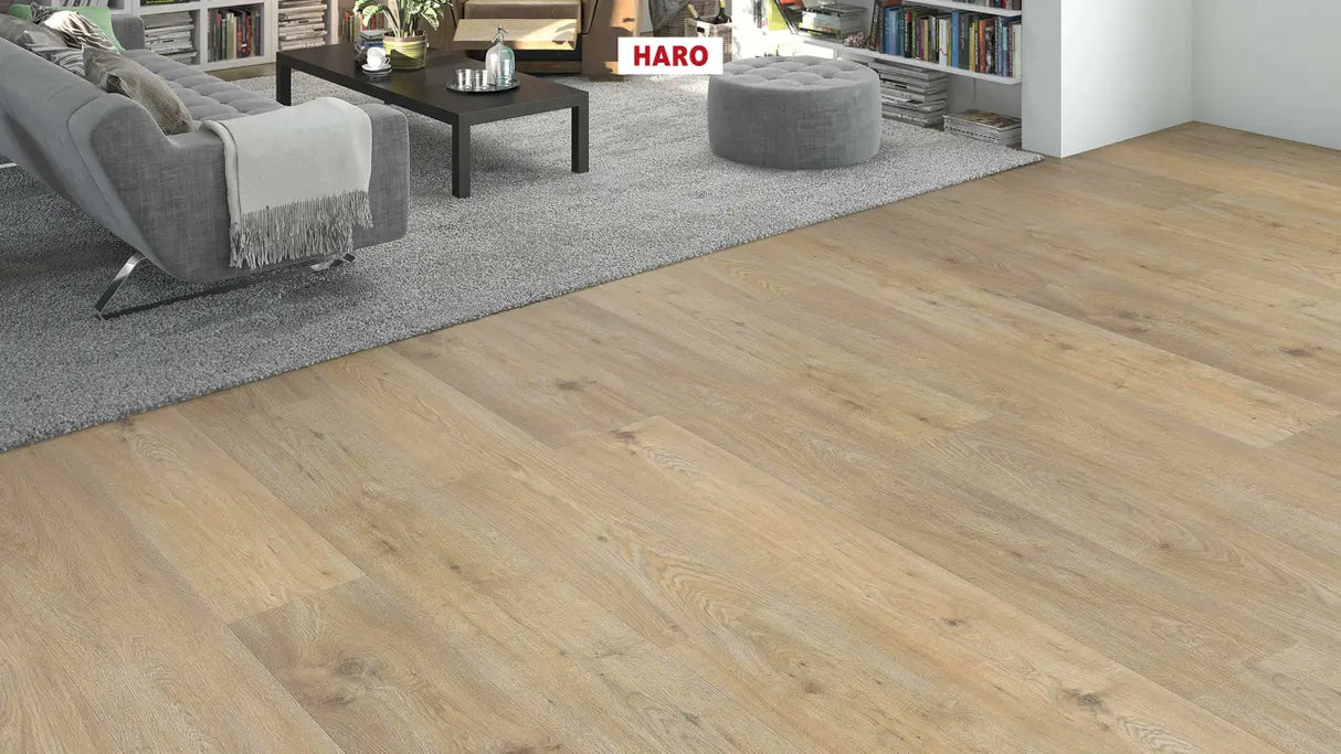 Haro DISANO WAVEAQUA Plankegulve XL - Eg Quebec Alabester