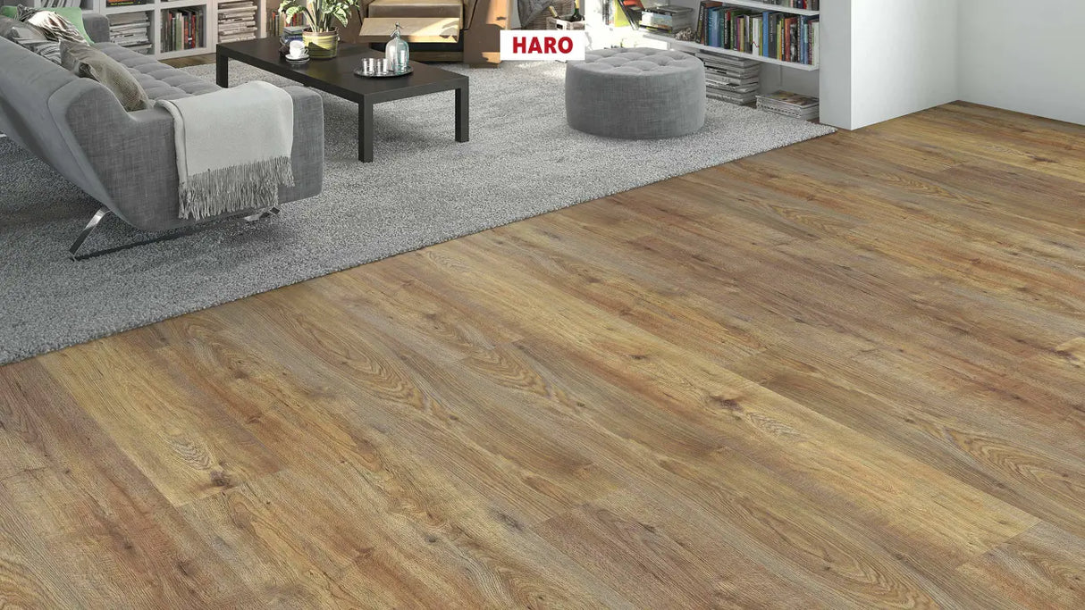 Haro DISANO WAVEAQUA Plankegulve XL - Eg Quebec Caramel