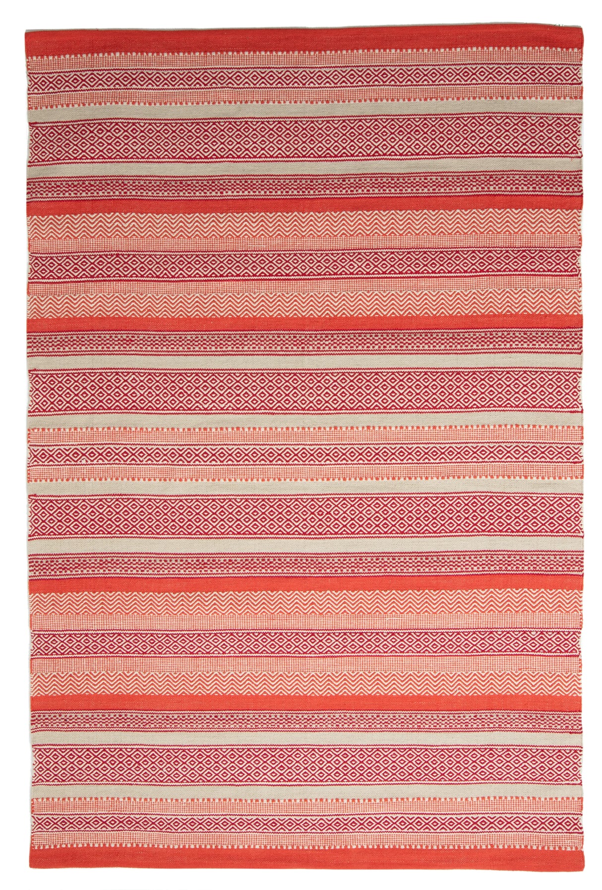 Daisy Polytuft Tæppe Rød