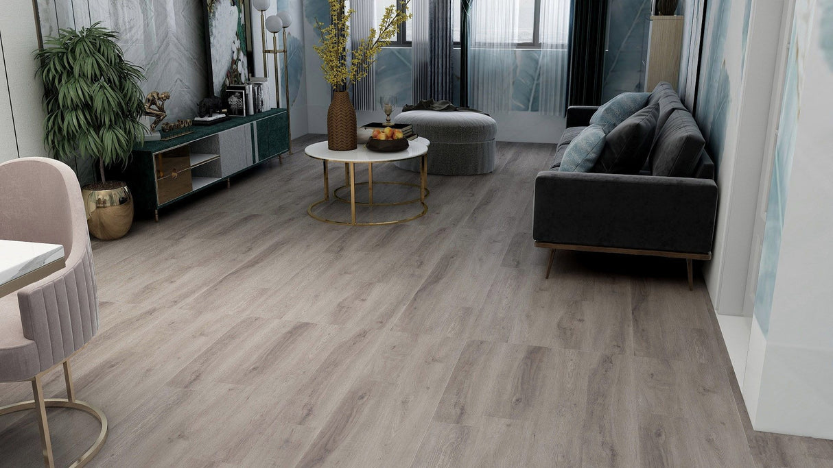 Elite Lvt Klik m. kork planker Mørk natur 273
