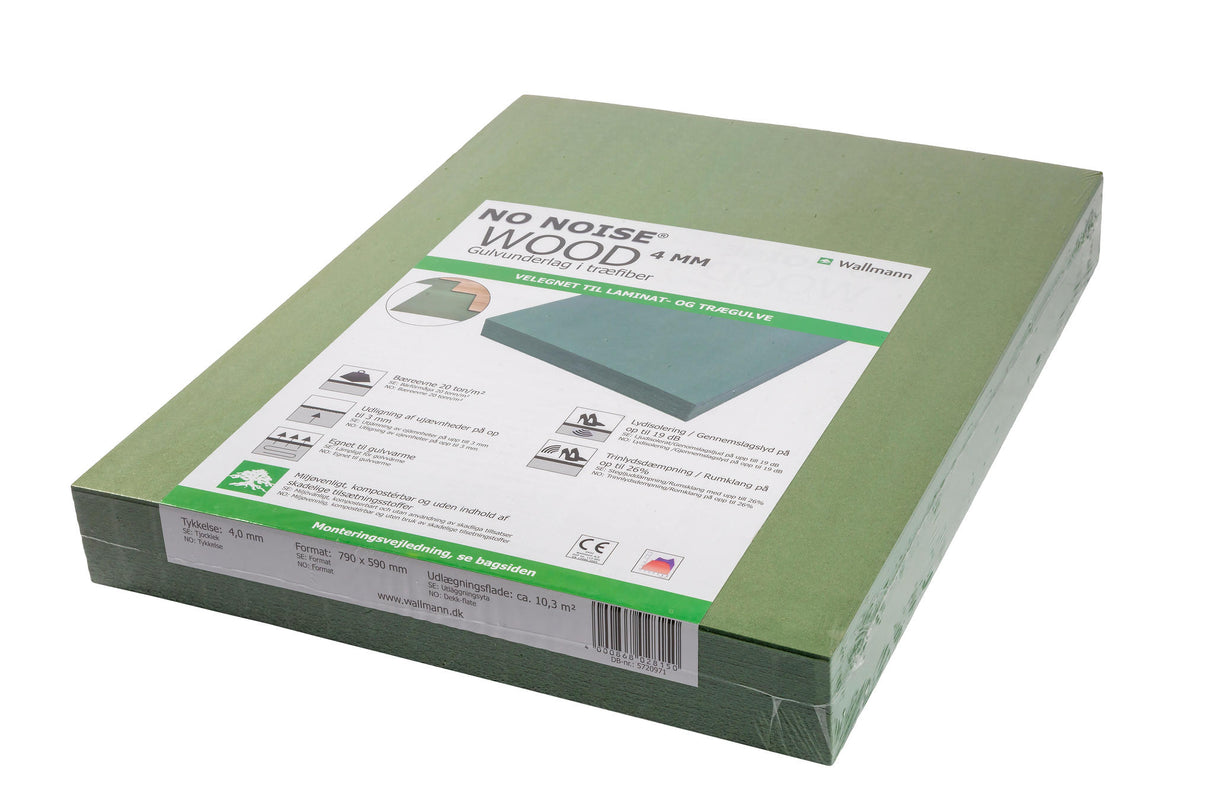 NO NOISE WOOD 4 mm standard