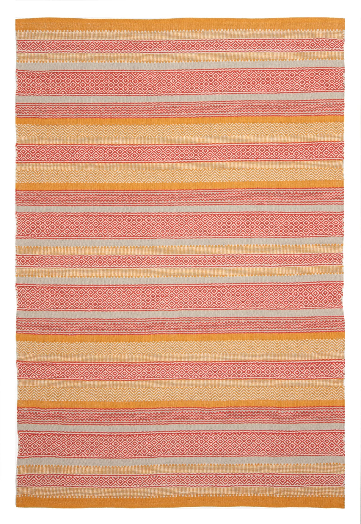 Daisy Polytuft Tæppe Orange