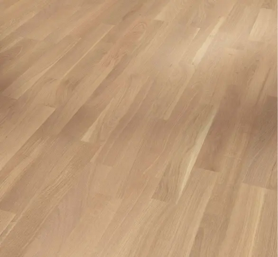 Parador Parket Classic 3060 – Eg 3-stavs hvid mat lak vareprøve