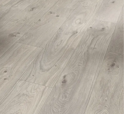 Parador Basic 400 – Eg naturgrå planke silkemat struktur vareprøve
