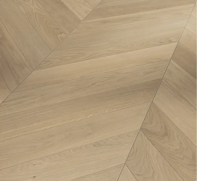 Parador Sildeben Trendtime 10 -Eg Chevron-stav hvid mat lak vareprøve