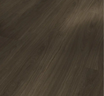 Parador Vinyl Classic 2025 Plank - Eg Oxford mørkebrun planke børstet struktur vareprøve