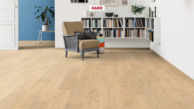 Haro laminatgulv Tritty 100 Korte planker - Eg Portland puro vareprøve