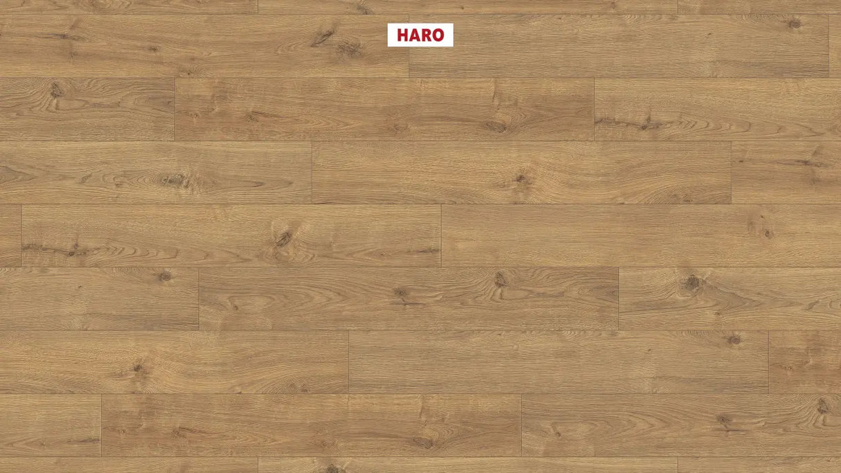 Haro laminatgulv Tritty 100 Korte planker - Eg Portland natur