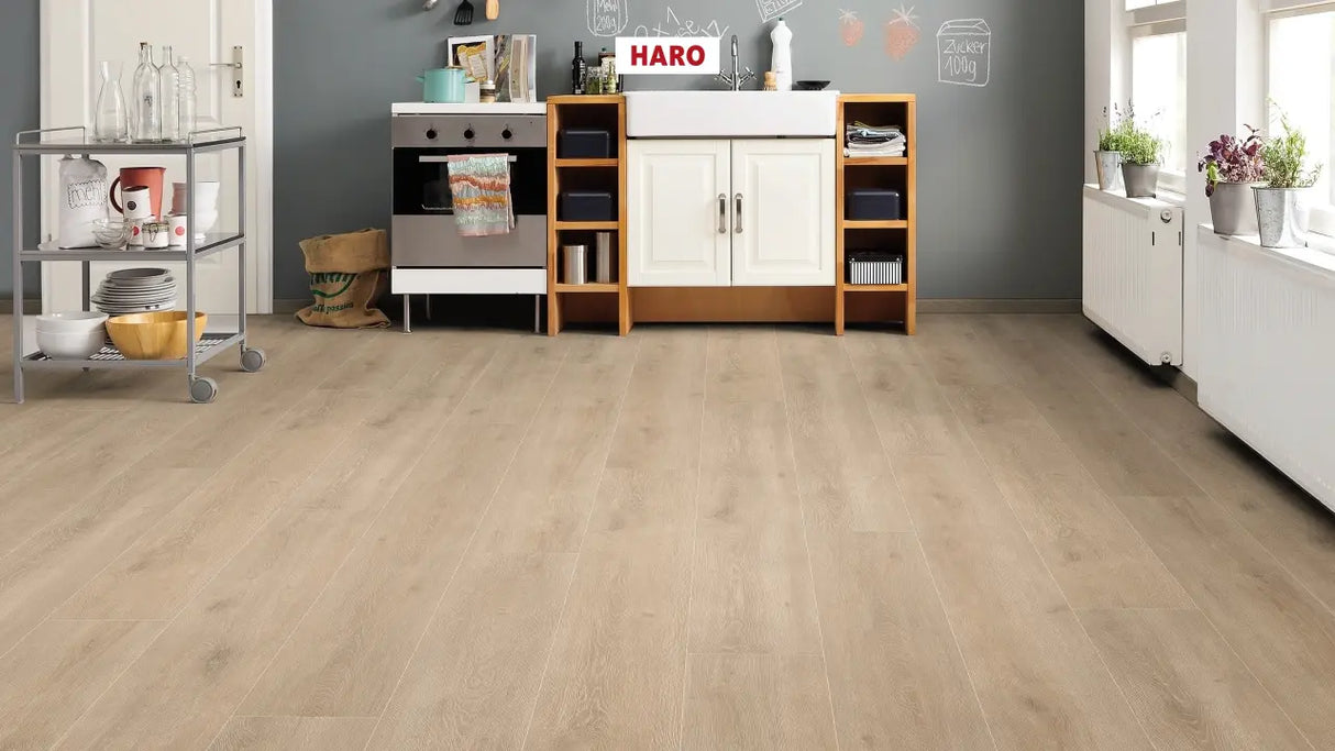 Haro laminatgulv, Gran Via Tritty 100 - Eg Veneto, Crema