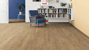 Haro laminatgulv Tritty 90 - Plankegulv, Eg Savona natur