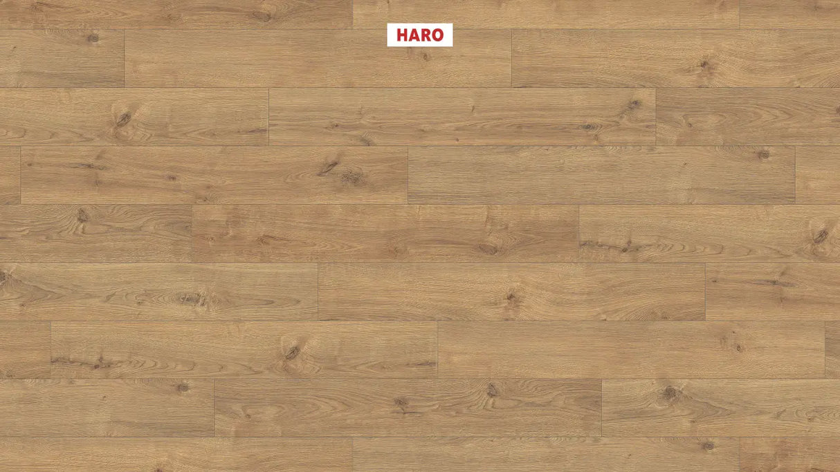 Haro laminatgulv Aqua Korte planker - Eg Portland natur
