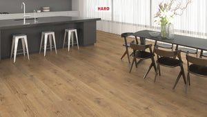 Haro laminatgulv, Grand Via Tritty 200 Aqua - Eg Portland, Natur