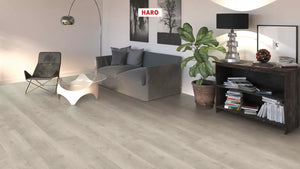 Haro laminatgulv, Gran Via Tritty 100 - Eg Bergamo, Sølvgrå