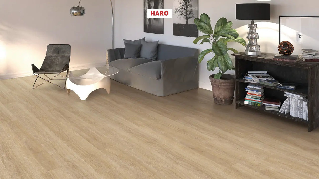 Haro laminatgulv Aqua Korte planker - Eg Eleganza puro