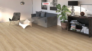 Haro laminatgulv Aqua Korte planker - Eg Eleganza puro