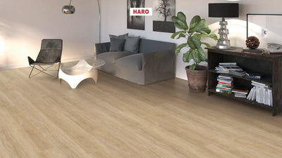 Haro laminatgulv Aqua Korte planker - Eg Eleganza puro vareprøve