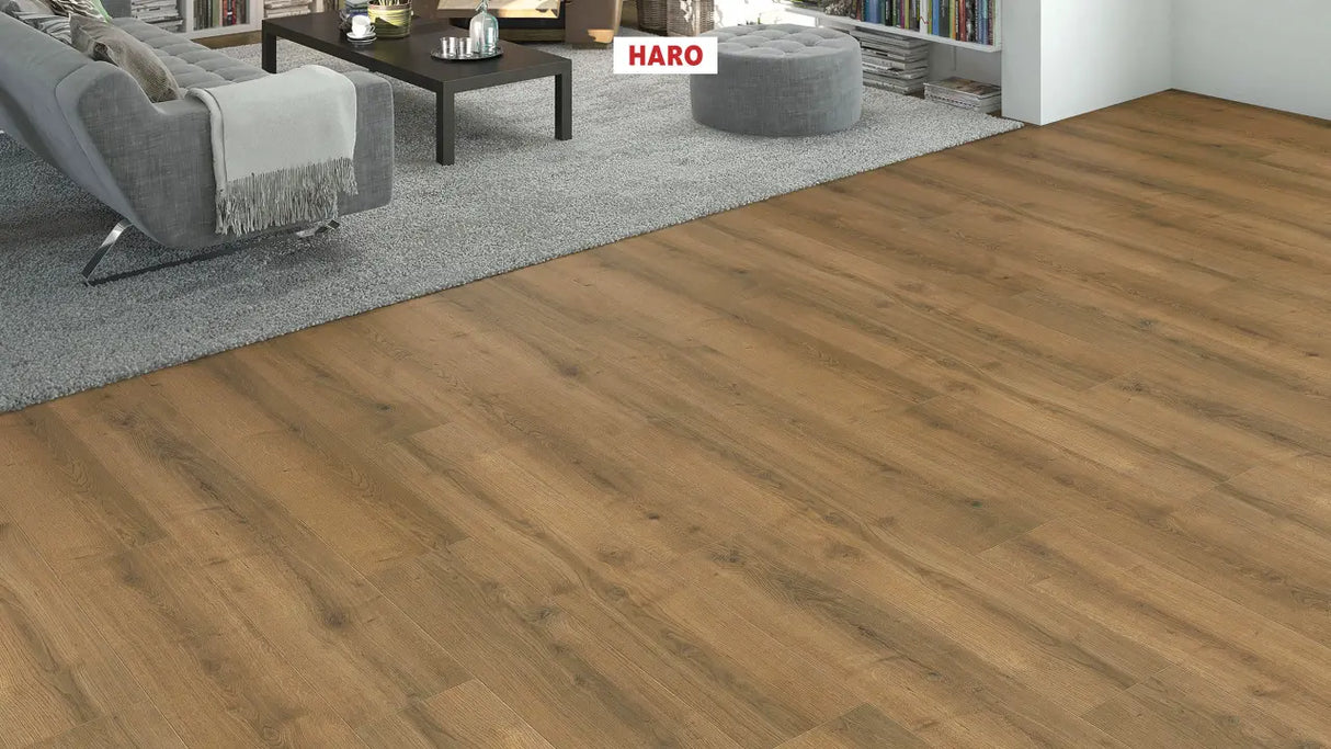Haro laminatgulv Tritty 90 - Plankegulv, Eg Bari Natur