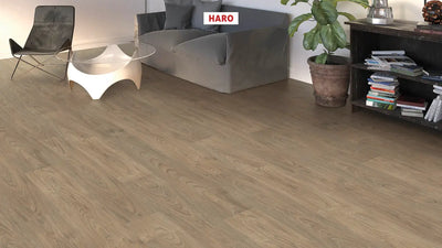 Haro laminatgulv Tritty 100 Korte planker - Elm Vario vareprøve