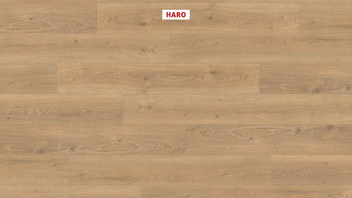 Haro laminatgulv Aqua Korte planker - Eg Flavia natur