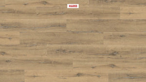 Haro laminatgulv Aqua Korte planker - Eg Metallic natur