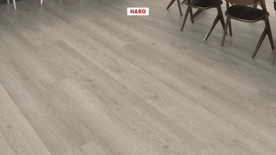 Haro laminatgulv, Grand Via Tritty 200 Aqua - Eg Flavia grå vareprøve