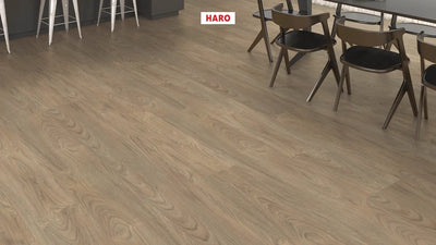 Haro laminatgulv, Grand Via Tritty 200 Aqua - Elm Vario vareprøve