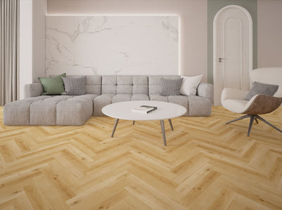 Elite Lvt klik m. kork sildeben Lys natur 185 vareprøve