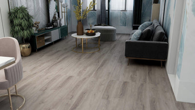 Elite Lvt Klik m. kork planker Mørk natur 273 vareprøve