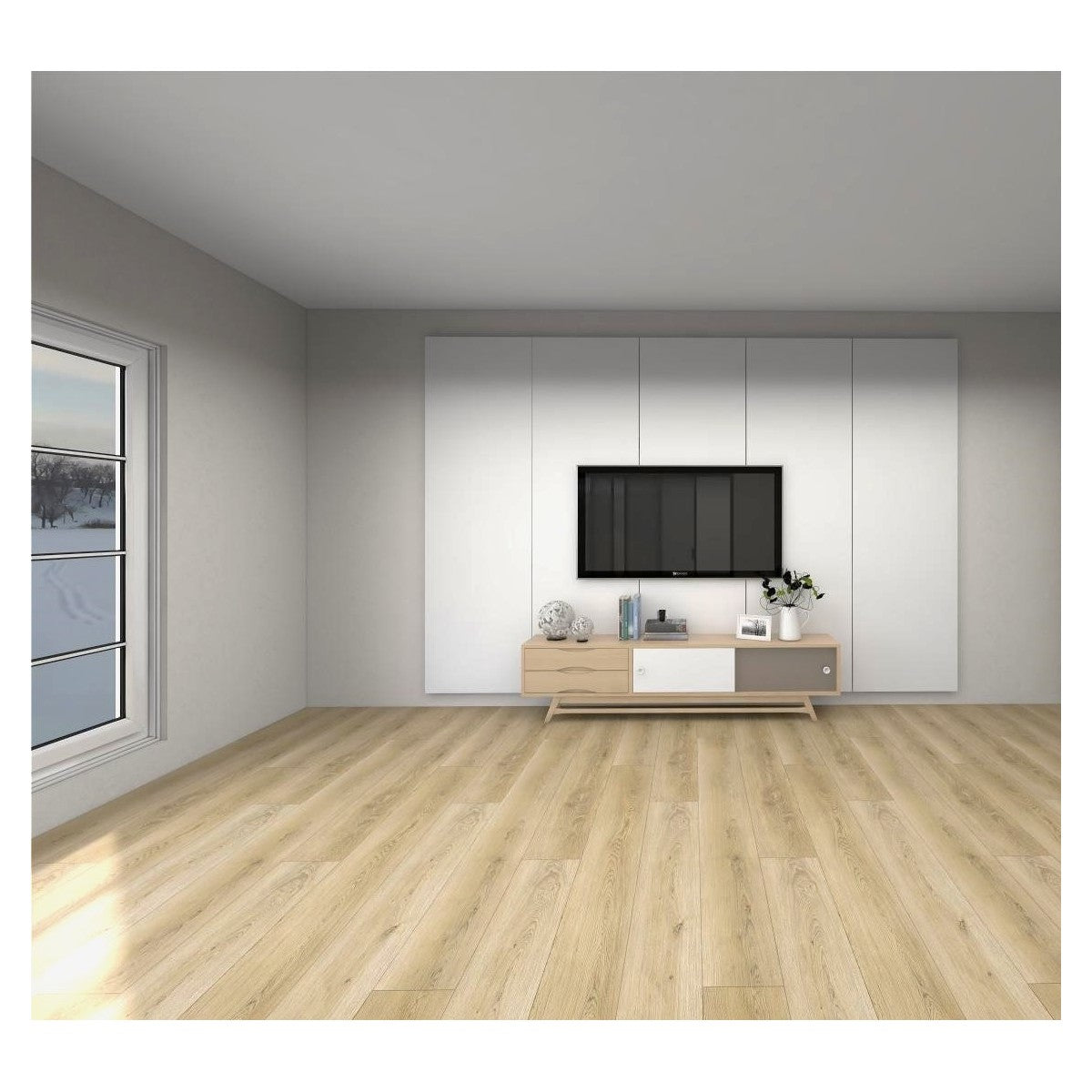 Elite large EKSKLUSIV 10 mm lvt klik m. kork Lys Eg 337
