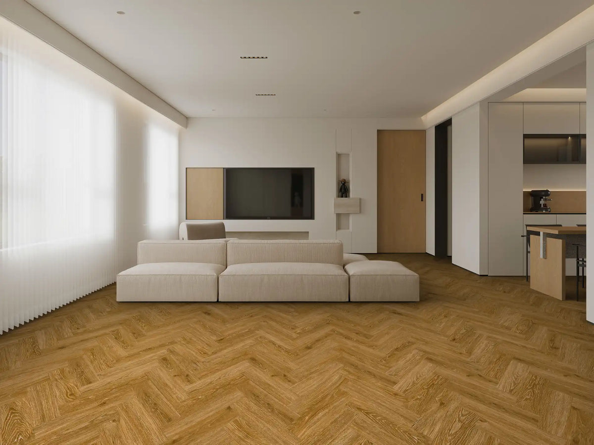 Glue Down Sildeben Brown oak