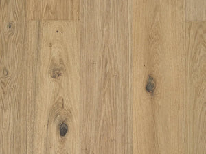 Wideplank - Børstet Eg Country med hvid matlak - Bredde 220 mm