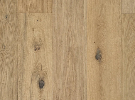 Wideplank - Børstet Eg Country med hvid matlak - Bredde 220 mm