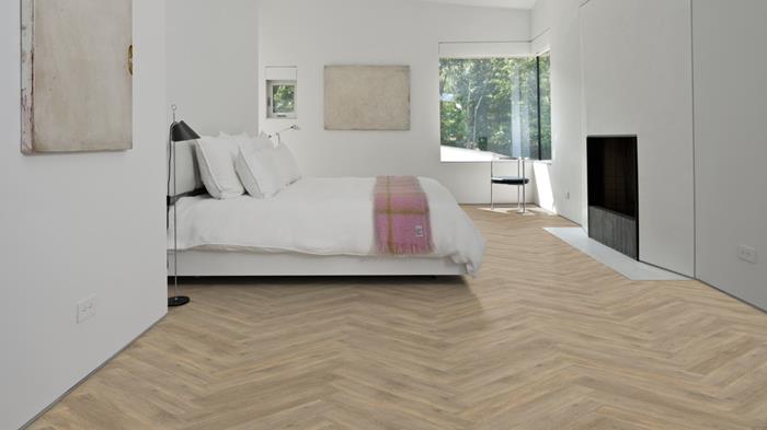 Kährs Vinyl Luxury Tiles Click Sildeben Parket 5mm Taiga Herringbone